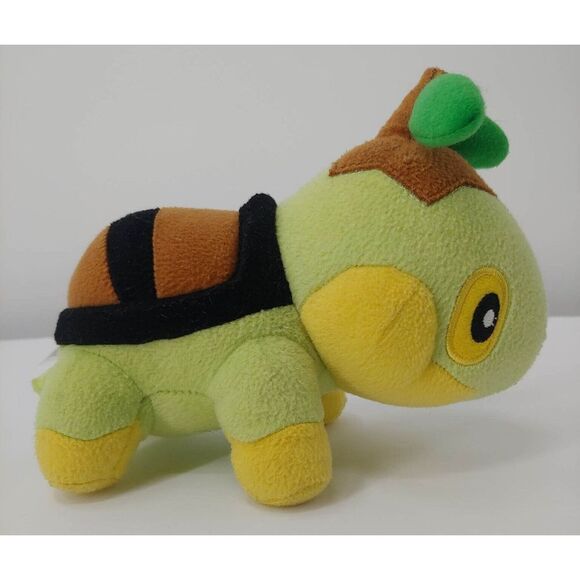 Pokémon Turtwig Green Plush TOMY 5" - Picture 2 of 5